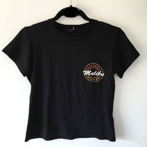Brandy Melville Malibu Decal T-Shirt